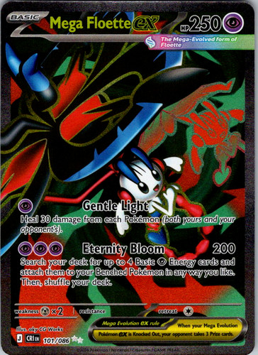 Mega Floette ex #101/086 Price - Chaos Rising | Pack Magik