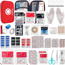 Kit Di Pronto Soccorso, 200 Pezzi Scatola Di Emergenza per Primo Intervento, Kit