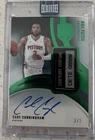 2024-25 Eminence Cade Cunningham NBA Patch Auto /3 Laundry Tag Game Used Mem