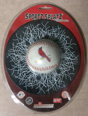 St. Luis Cardinals MLB BASEBALL Car Truck Man Cave Sportz 3D Window Decal NEW