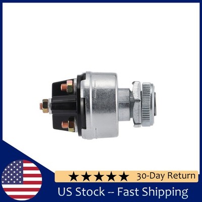Universal Ignition Key For Car Tractor Trailer silver Ignition Switch