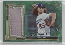 2020 Topps Triple Threads Single Jumbo Relics Emerald 18/18 Dustin May hg6