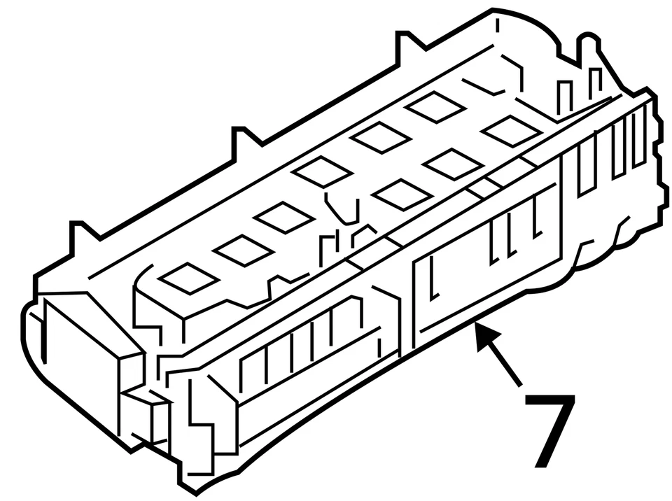 Módulo de relé caixa de fusíveis Mercedes-benz Cla250 2014-2019 EBOY6 - Imagem 4 de 4