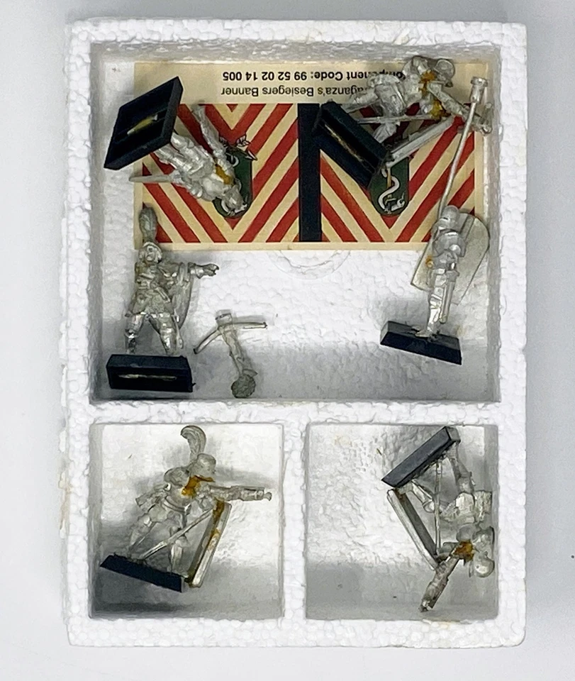 Warhammer Fantasy: Dogs of War - Braganza's Beseigers (6 Models, Metal, CiB) - Image 2 of 4