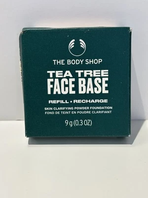 THE BODY SHOP Body Shop Tea Tree Face Base Refill Tan 1N | Powder Foundation | Vegan