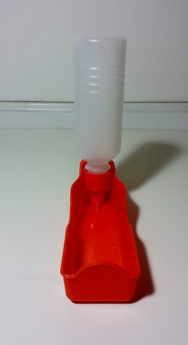 Naturetrek Orange Portable Pet Dog Water Bottle 1 Set Included - Picture 6 of 8