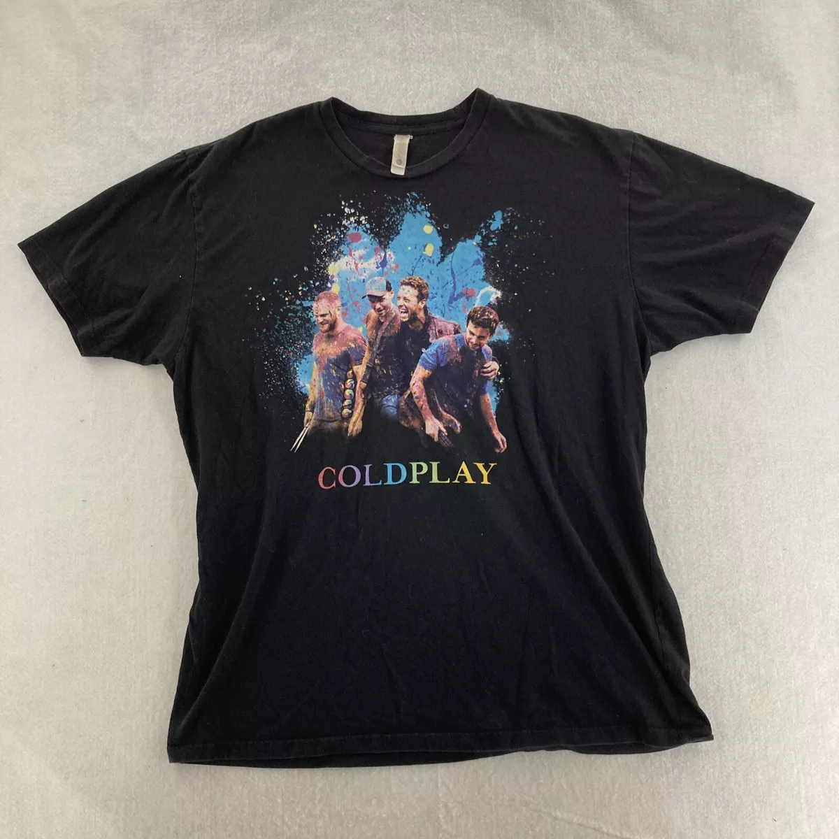 Coldplay Shirt Adult Large Head Full of Dreams 2017