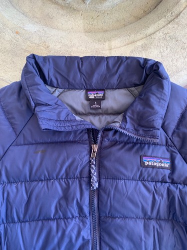 Patagonia Jacket Youth Size L 12 Down Sweater Puffer Light Outdoor - Picture 3 of 5