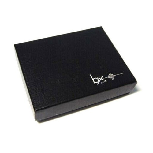 CONVERTIBLE BILLFOLD + PASSCASE WALLET Buxton Black Faux Leather RFID Mens Boxed - Picture 7 of 11