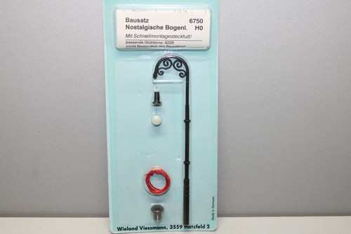 Lámpara de arco nostálgica Viessmann 6750 1 llama escala H0 embalaje original | Zustand: Gebraucht