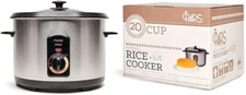 Pars Automatic Persian 20 cup Rice Cooker -Tahdig Rice Maker Perfect Rice Crust 