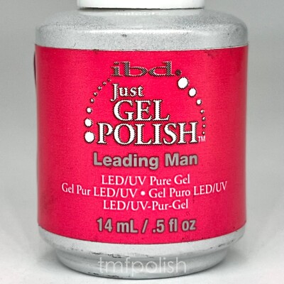 Brand New IBD Just Gel Nail Polish - Leading Man - Full Size