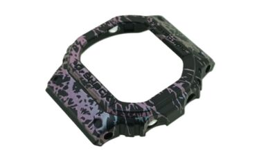 Casio G-Shock Lünette Bezel Kunststoff schwarz Muster DW-5600PM-1