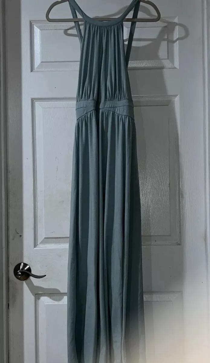 Torrid Mint Green High Neck Jersey Maxi Dress Plus Size Sleeveless Womens 2  2X