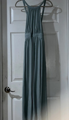 Torrid Mint Green High Neck Jersey Maxi Dress Plus Size Sleeveless Womens 2  2X | eBay