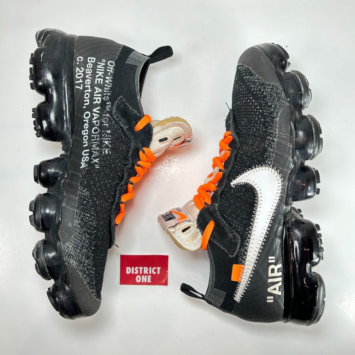 Off White x Nike Air VaporMax The Ten - Size 6 - AA3831 001 | eBay