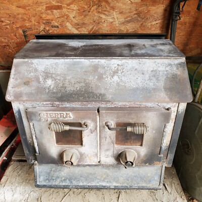 Vintage Sierra Hearthstove Contemporary 1200 Wood Stove | eBay