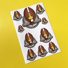 10th scale RC 'FALL GUY' Truck decals Stickers ideal for rock crawlers