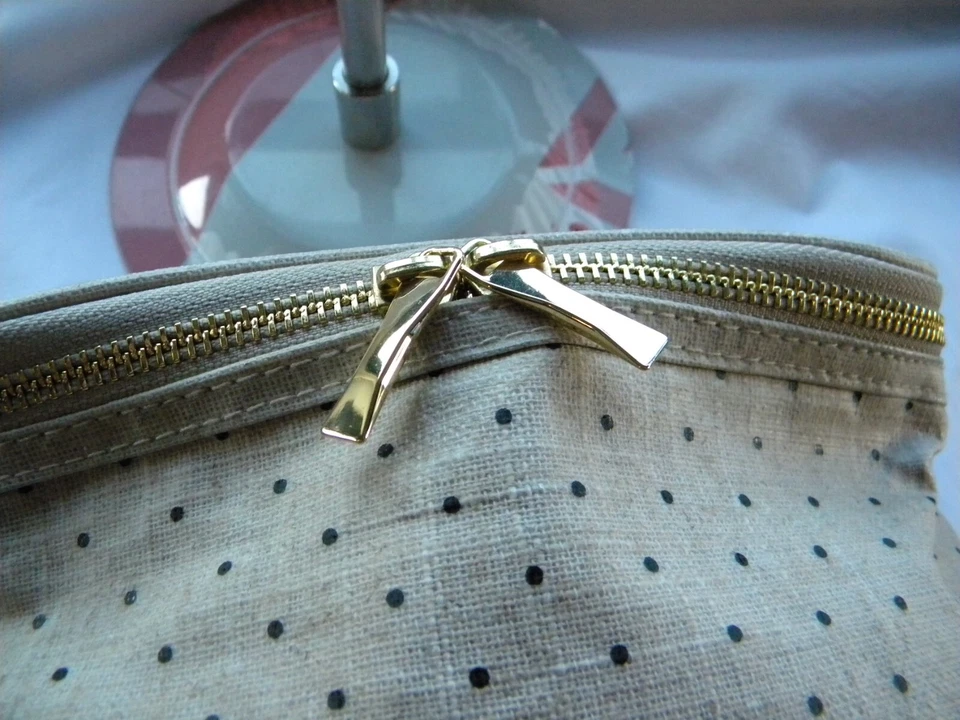 Kate Spade 'Out to Lunch' в горошек ланчбокс / косметичка - Изображение 2 из 4