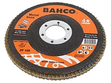 3927-115IM-P120 F&auml;cherschleifscheibe &Oslash;: 115mm &Oslash;&Ouml;ffn: 22,23mm K&ouml;rnung: 120 BAHCO