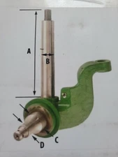 New HR208804 Left Hand Spindle For John Deere Tractor 5103 5200 5203 5210 5220 +