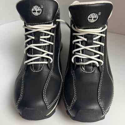 Timberland 17346 Metro Dub Black Leather Ankle Boots Waterproof