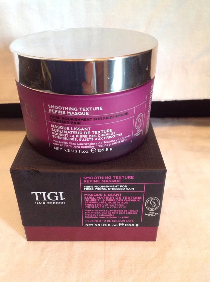 Mascarilla refinadora TIGI Hair Reborn Tratamiento de textura suavizante 5,5 fl oz - Nueva en caja Foto 2 de 4