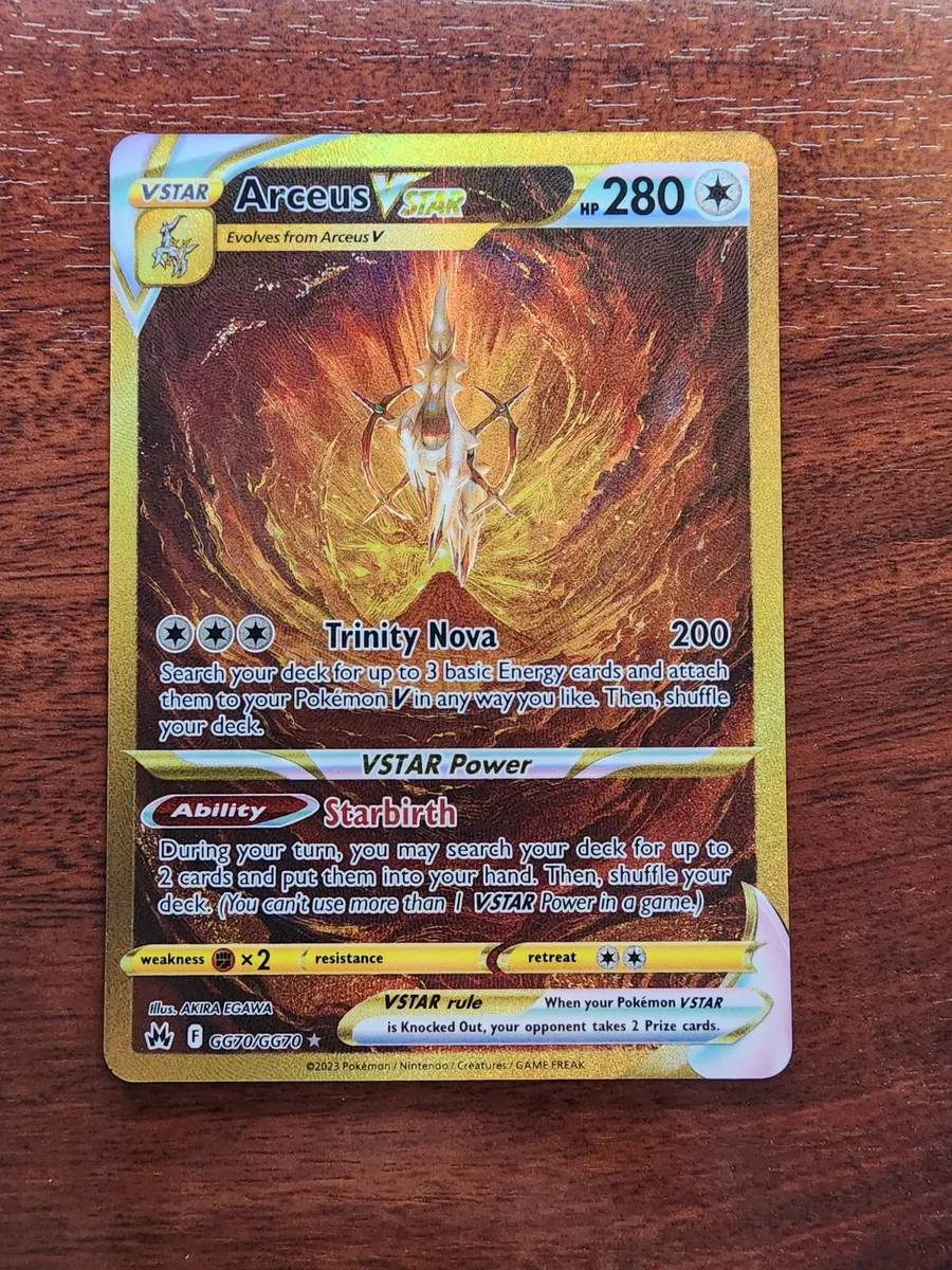 Arceus-V-ASTRO / Arceus-VSTAR (GG70/GG70), Busca de Cards