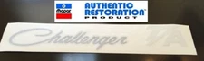 1970 Dodge T/A Challenger Deck Lid Spoiler Decal New Mopar 70