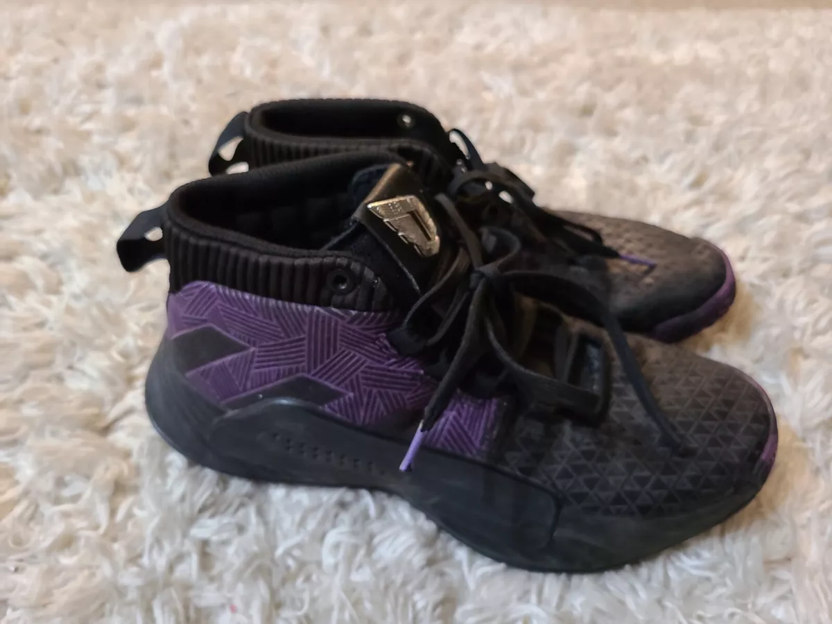 Size 5 adidas Dame 5 x Marvel Heroes Among Us Black Panther 2019