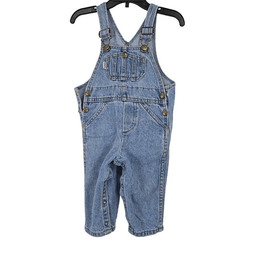 Vintage Seersucker Gingham JonJon Romper 18 month Baby Seahorse
