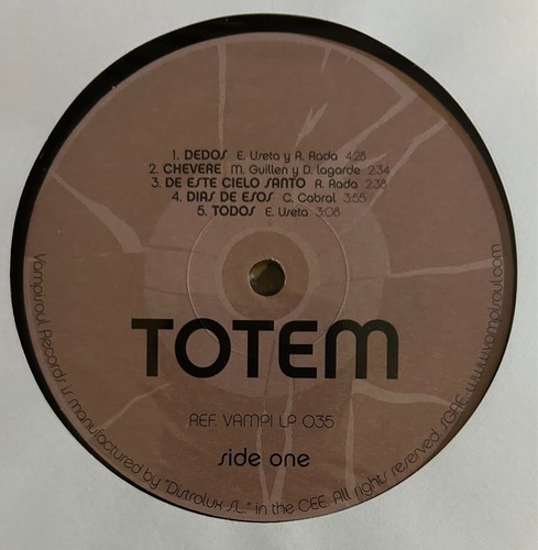 LP: TOTEM - self titled s/t URUGUAY LATIN JAZZ ROCK REISSUE - Foto 3 di 3