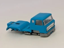 Vintage Blue Majorette Bernard Snow Plow Body and chassis