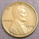 1909 VDB Lincoln Wheat Cent Choice XF Lot F 147
