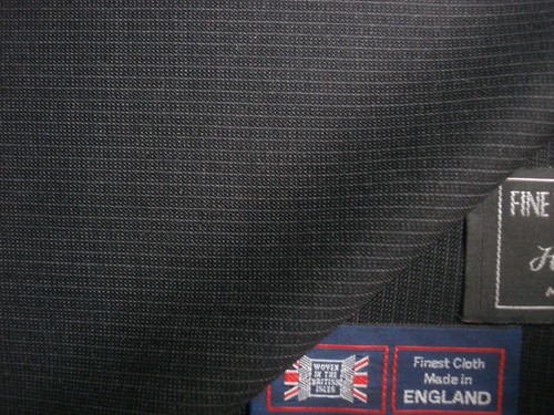 MERINO WOOL “Natural Low Weft Stretch” SUITING FABRIC MADE IN ENGLAND = 3.24 m. - Picture 3 of 12