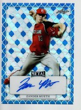 2022 Leaf Perfect Game A-A Auto Blue Rainbow #MA-EB1 Eric Bitonti /25