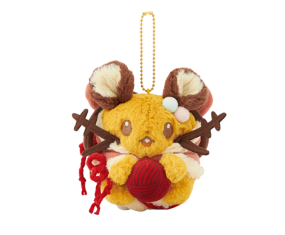 Pokemon center original Plush Heartwarming Christmas Dedenne