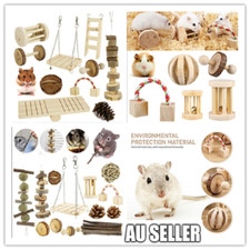 5pcs/10pcs Natural Wooden Chew Pets Toy for Pine,Hamster,Guinea Pig,Rabbit,Bird
