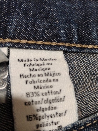 Calvin Klein Jeans Womens Denim Blue Size 12 Dark Wash Straight Legs Pre-owned - Picture 5 of 14