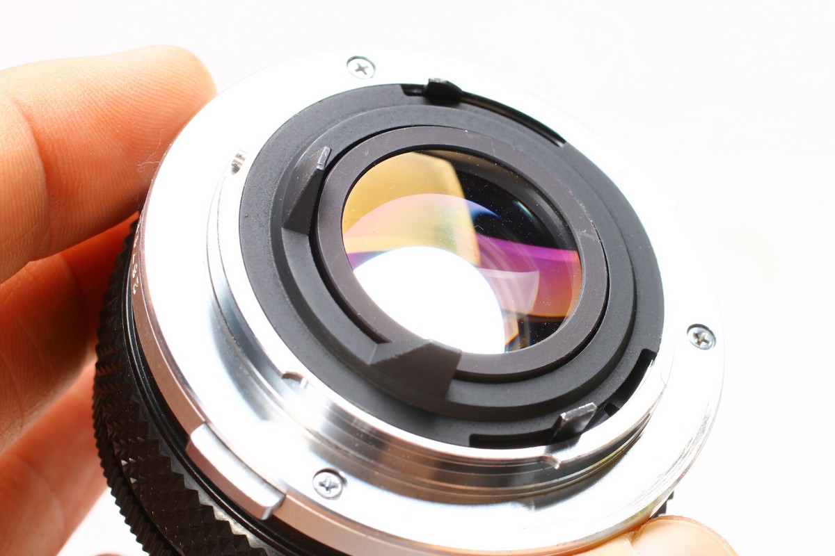 OLYMPUS OM-1 35MM FILM SLR CAMERA W/ ZUIKO 50MM F/1.8 LENS - NO