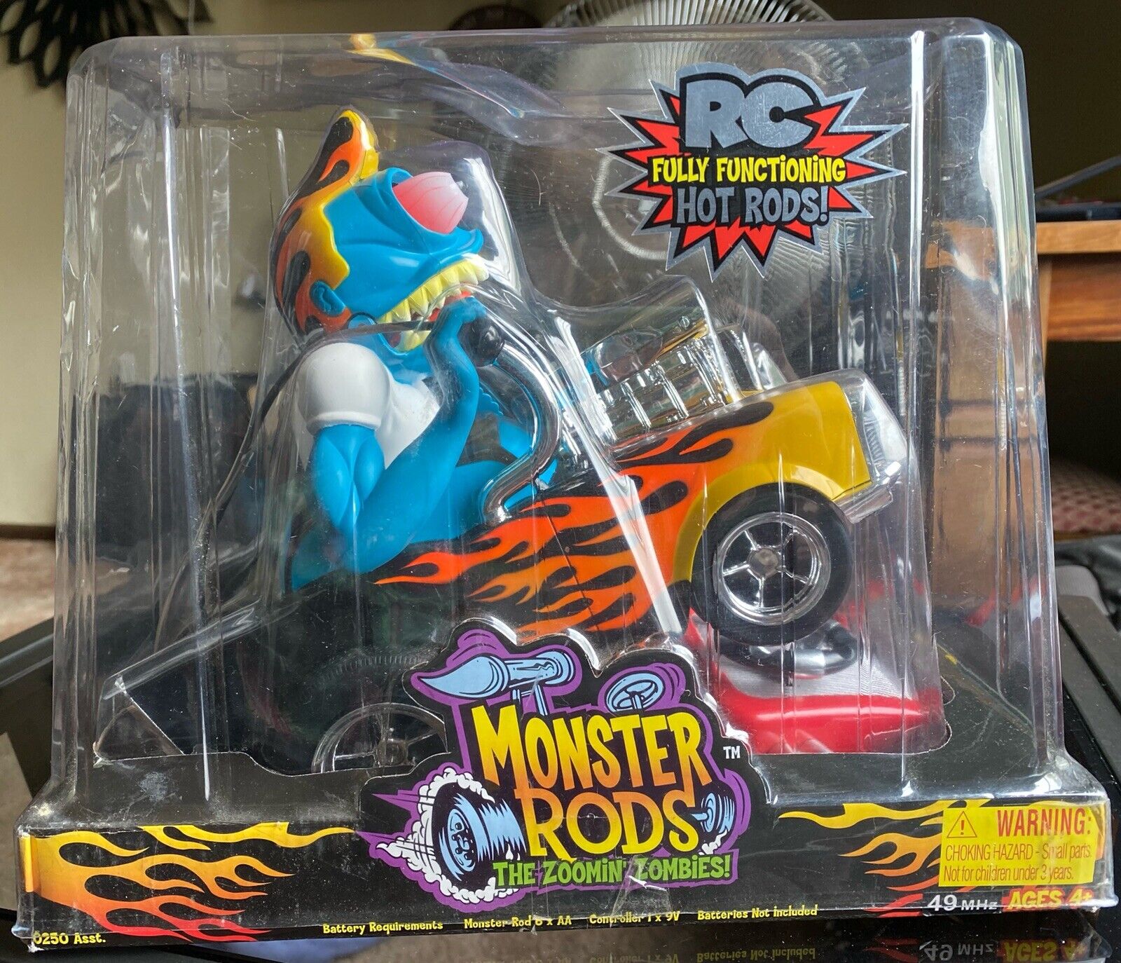 Rat Fink Monster Rods The Zoomin Zombies By WowWee Flametop