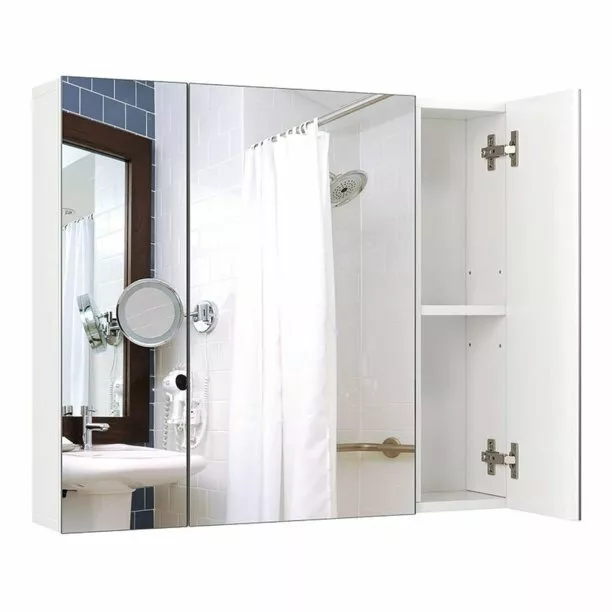 Homfa bathroom on sale wall cabinet