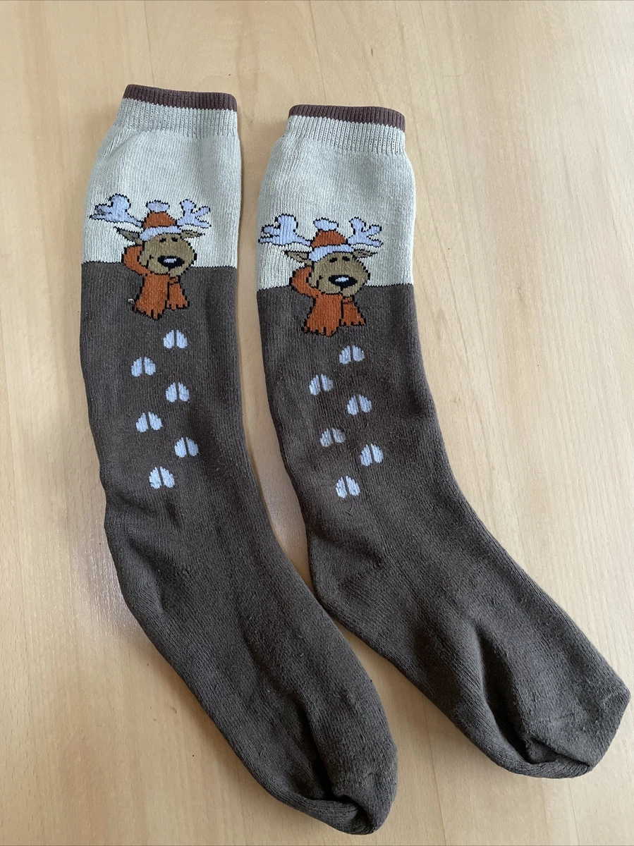Aosfun 2 Paare Weihnachten Kniestrüpfe Daen Overkn Produktbild-Vorschau 2