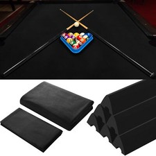 Mixweer Billiard Cloth for 8 ft Pool Table Pre Cut Felt with 6 Cloth Strips a...