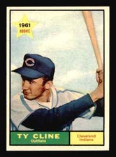 1961 Topps #421 Ty Cline - NM-MT