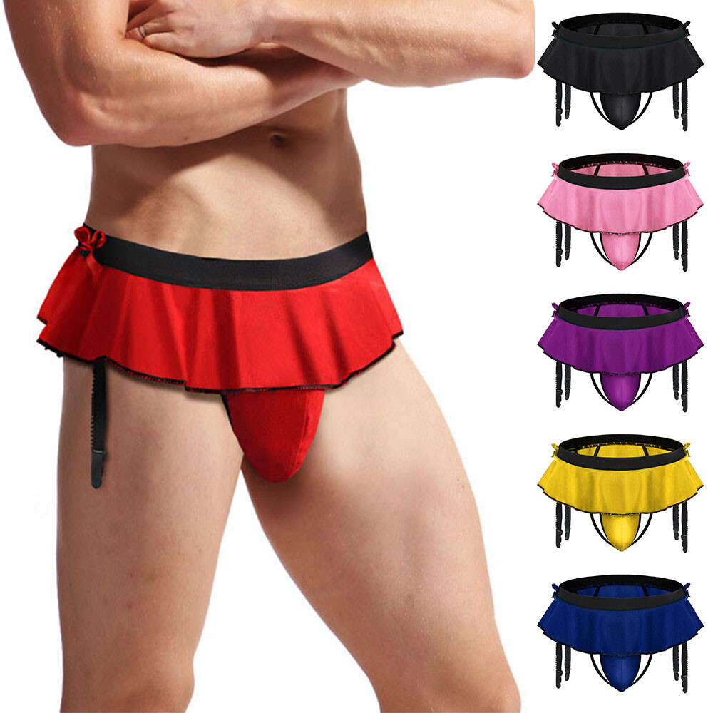 Costume Borat Perizoma Uomo Con Bretelle A V Intimo Maschile