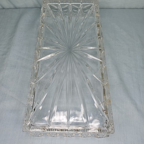 Cesta de pan de cristal bandeja para servir diente de sierra MARQUIS por WATERFORD 13" Dewitt - Imagen 13 de 18