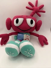 NWT Vintage 98' Primeco Cell Phone Primetheu 13" Pink Alien Mascot Monster Plush