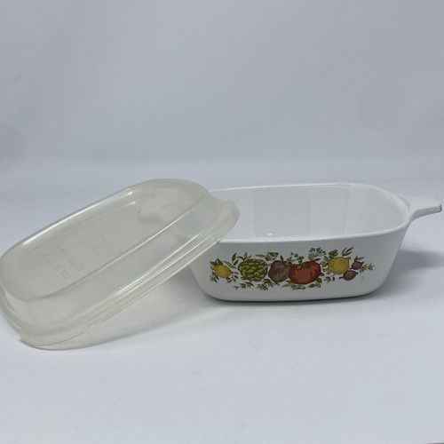 Vintage Corning Ware Spice of Life P-41-B Petite Pan 1 3/4 Tasse mit Deckel - Bild 7 von 8