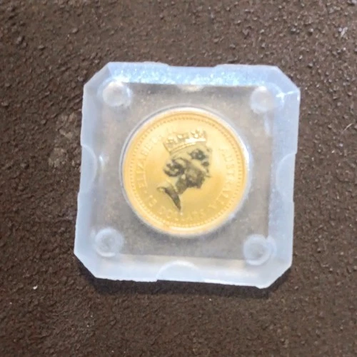 Photo of a 1990 Australian Gold Kangaroo 1/10 oz from an eBay listing that sold on May 30, 2026